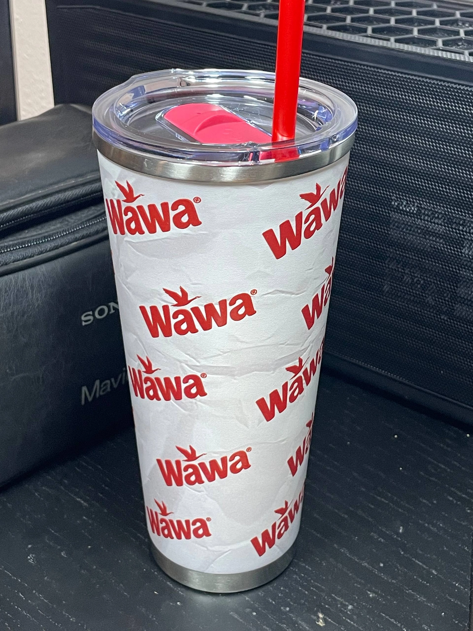 a wawa (the store) wawa (water) cup
